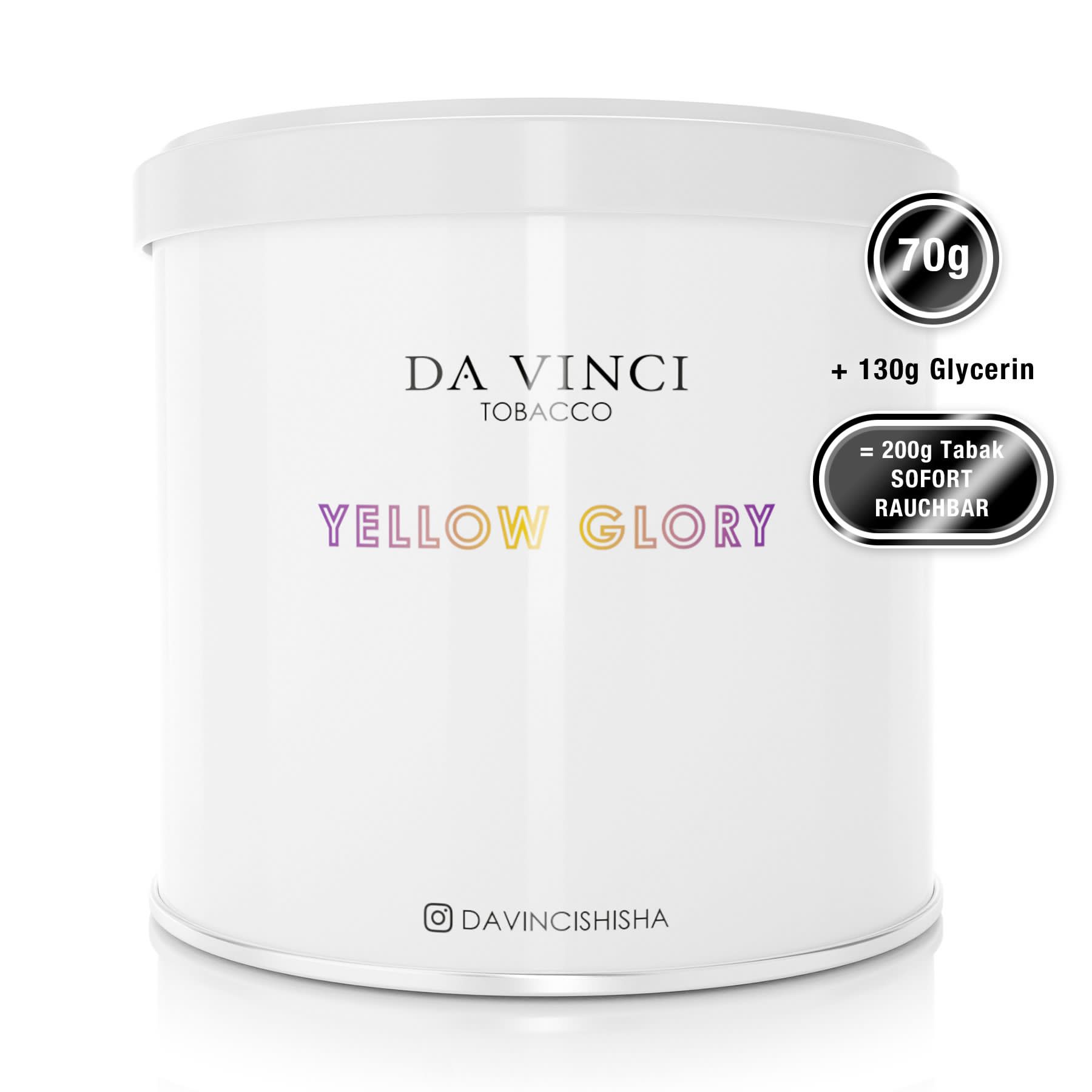 Da Vinci | Yellow Glory | 70g 