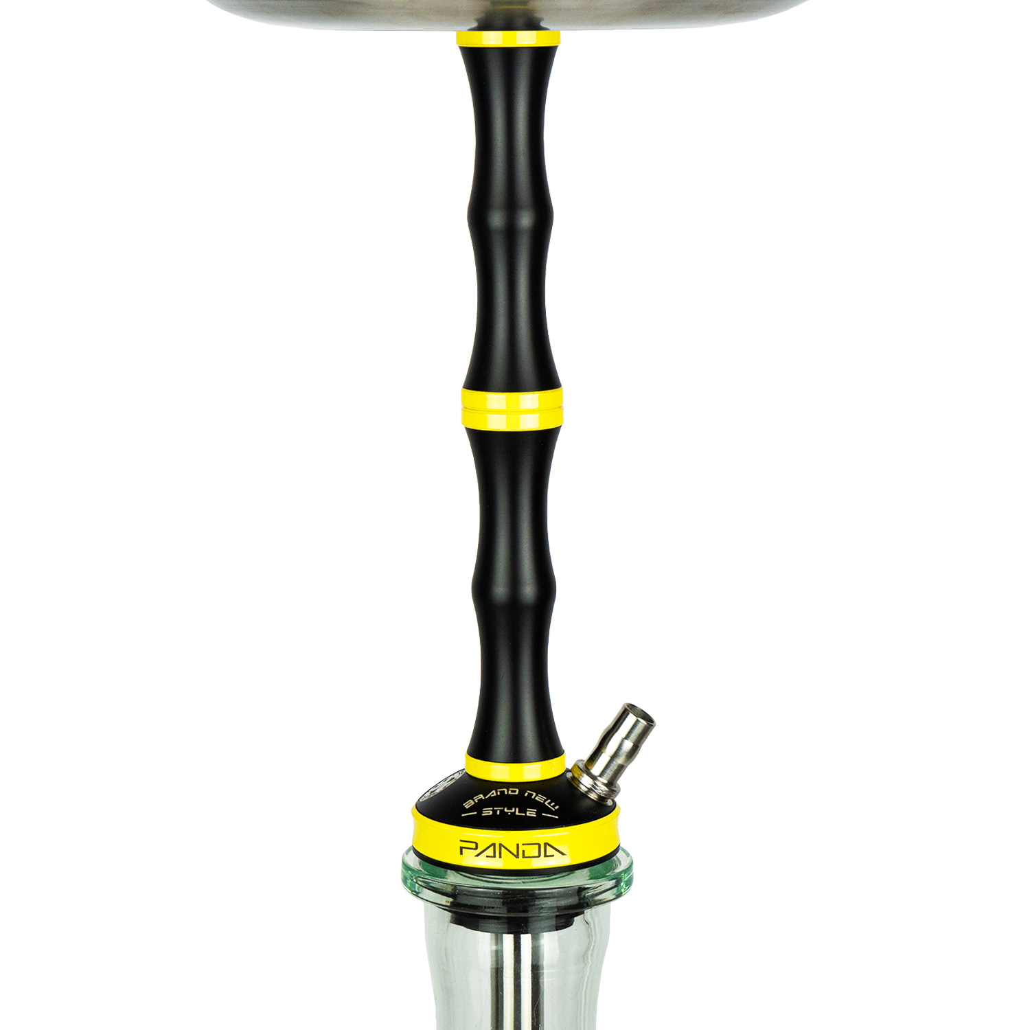 Panda Hookah | Black Yellow