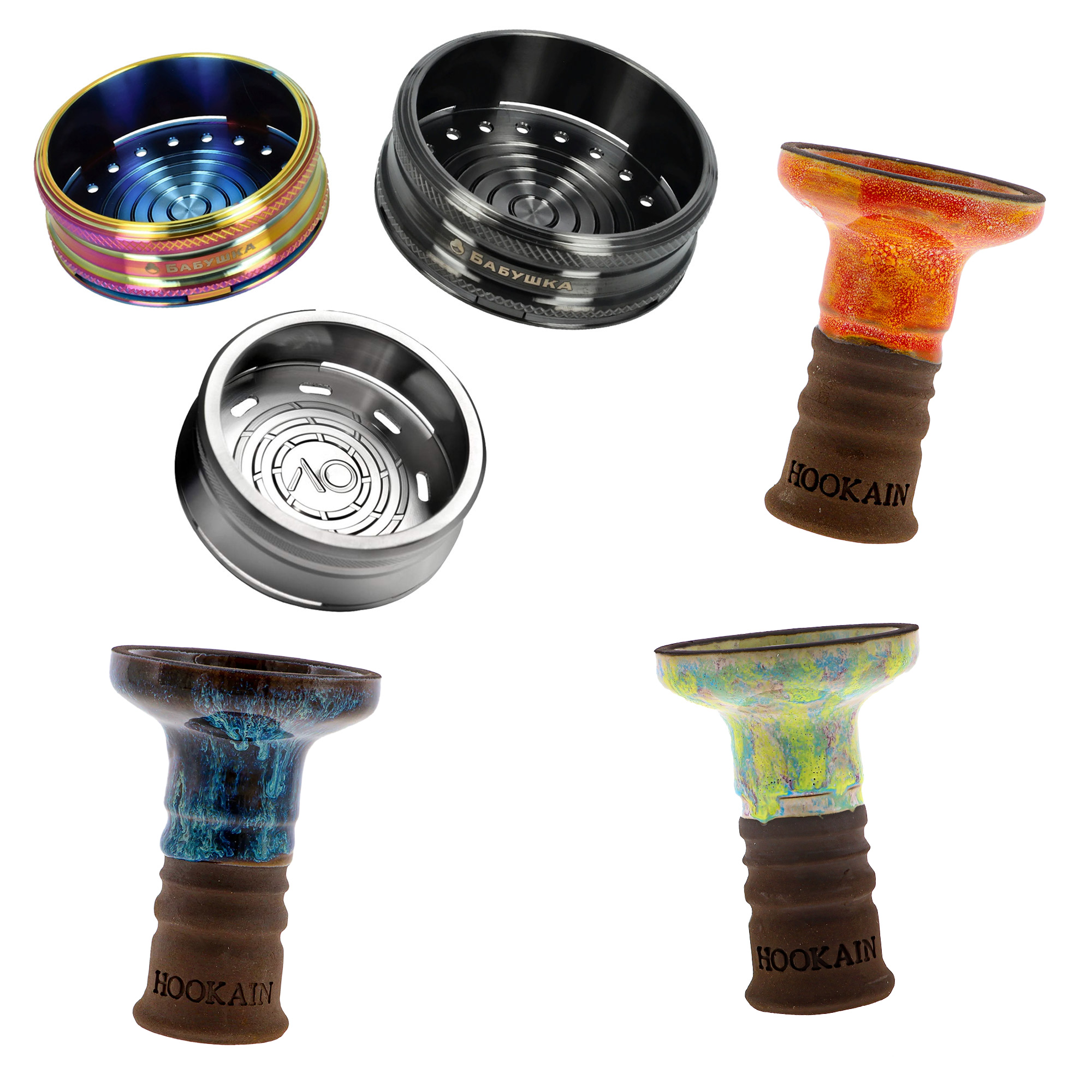 BUNDLE | Hookain Low Lip + AO HMD / Babuschka HMD 