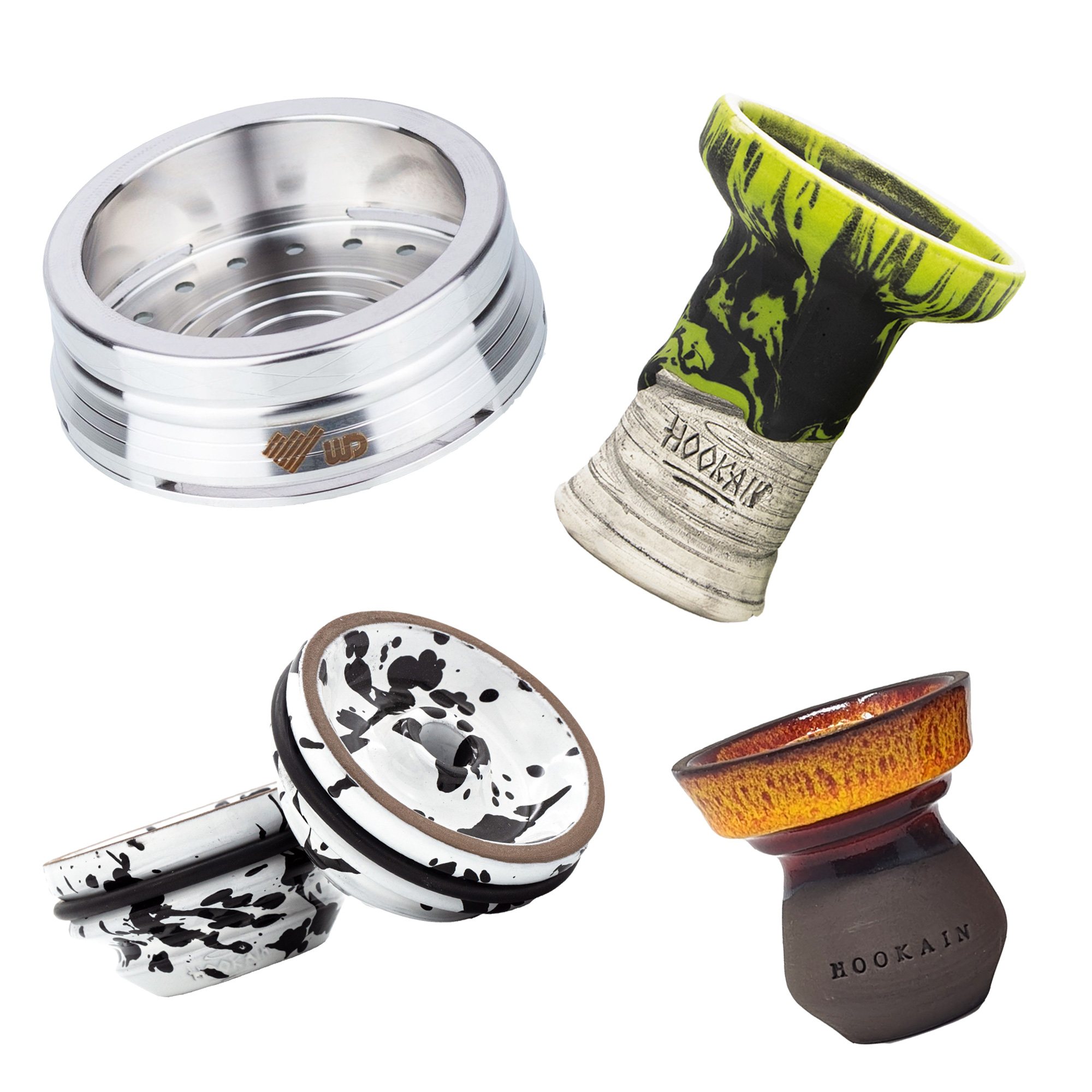 BUNDLE | Hookain Mushroom / Lesh Lip / Lil Lip + WD Hookah HMD