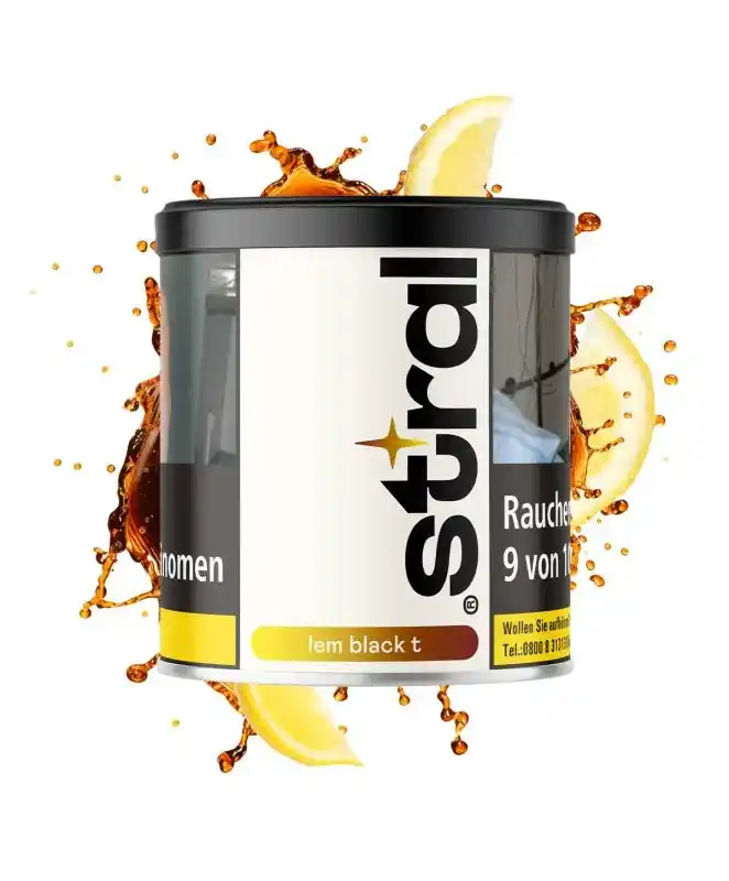 Stral Tobacco | Lem Black T | 200g