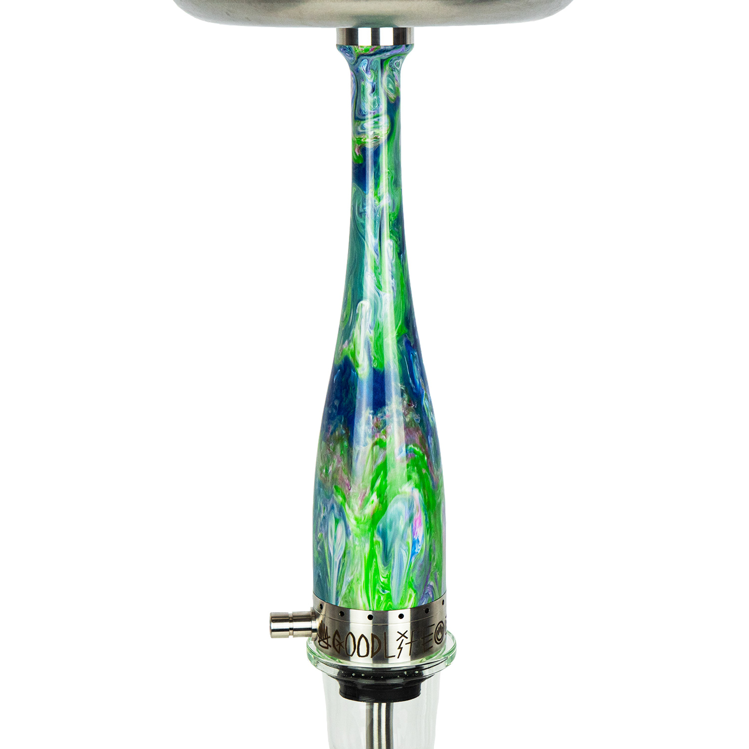 Hooligan Hookah | Bat | Special Edition Green Blue
