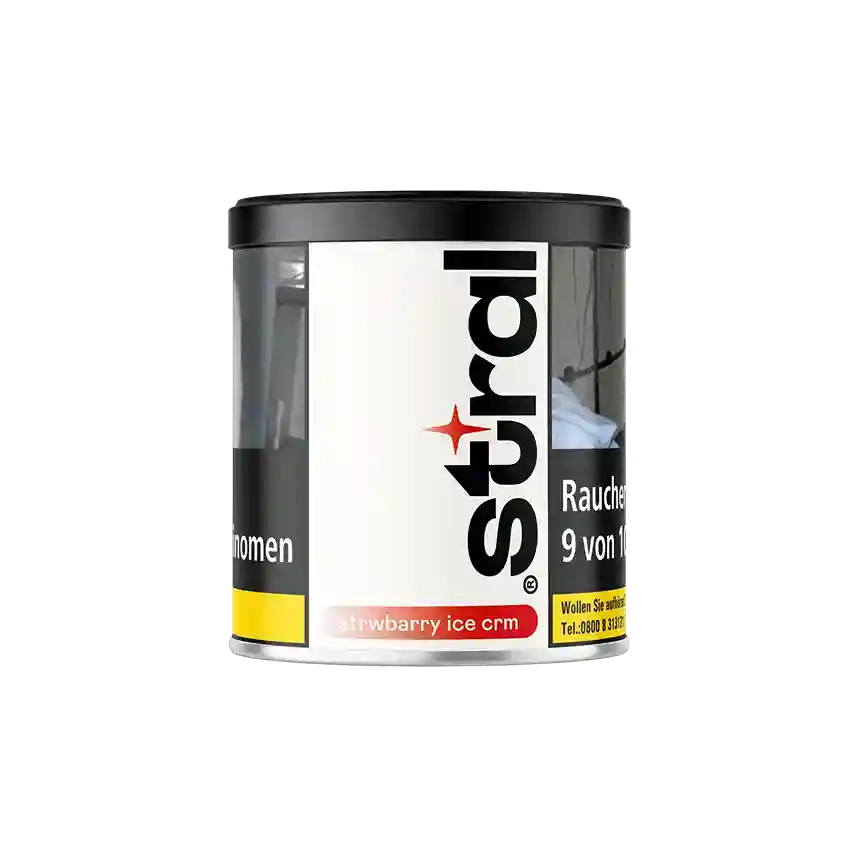 Stral Tobacco | Strwbarry Ice Crm | 200g