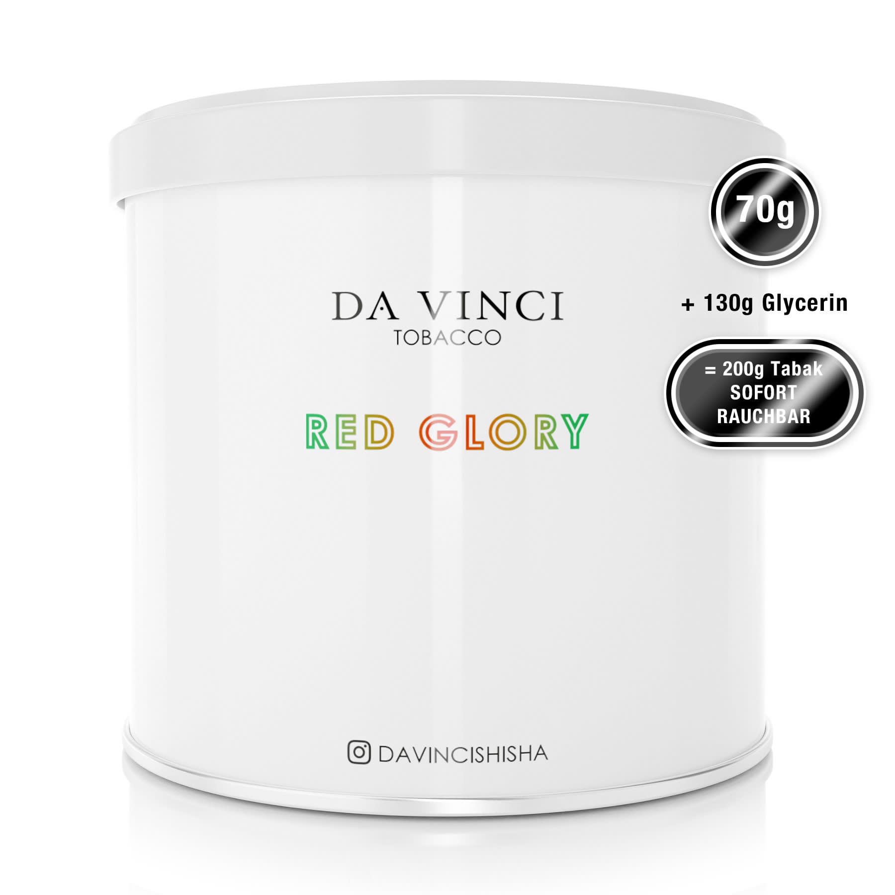 Da Vinci | Red Glory | 70g 