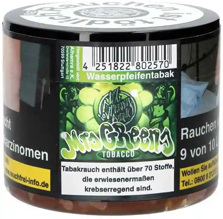187 Tobacco | Mrs. Greens | 25g