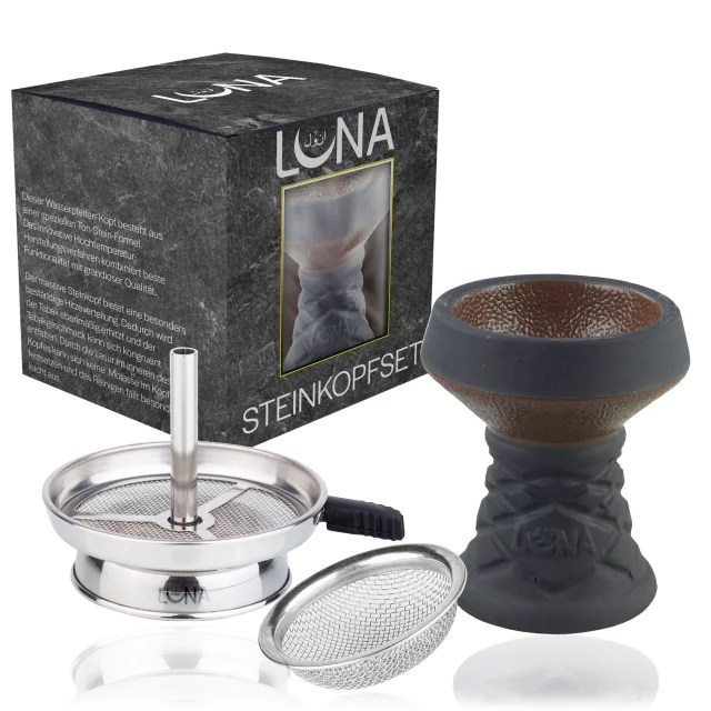 Luna | Steinkopfset | Braun
