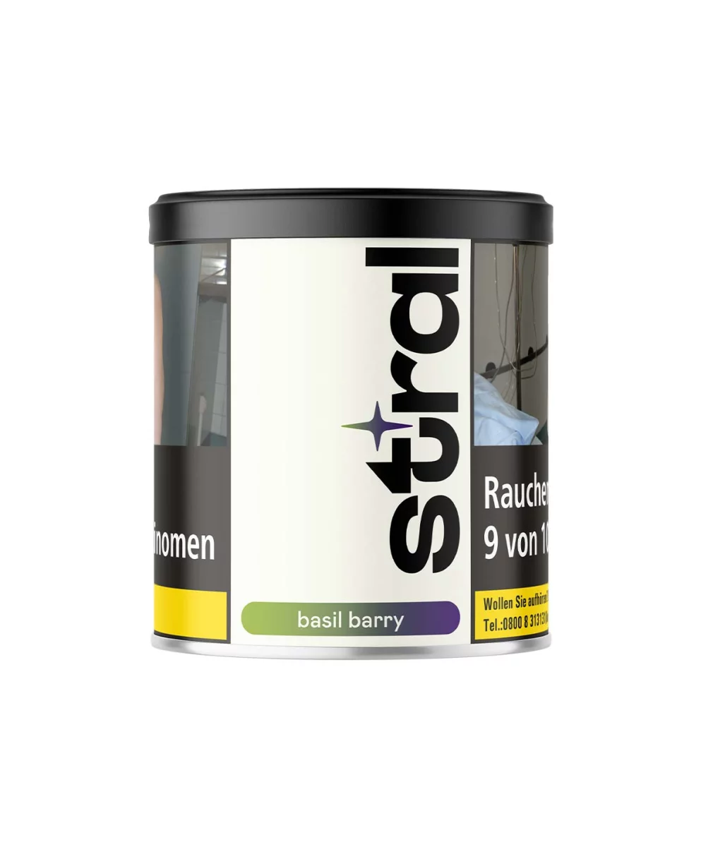 Stral Tobacco | Basil Barry | 200g