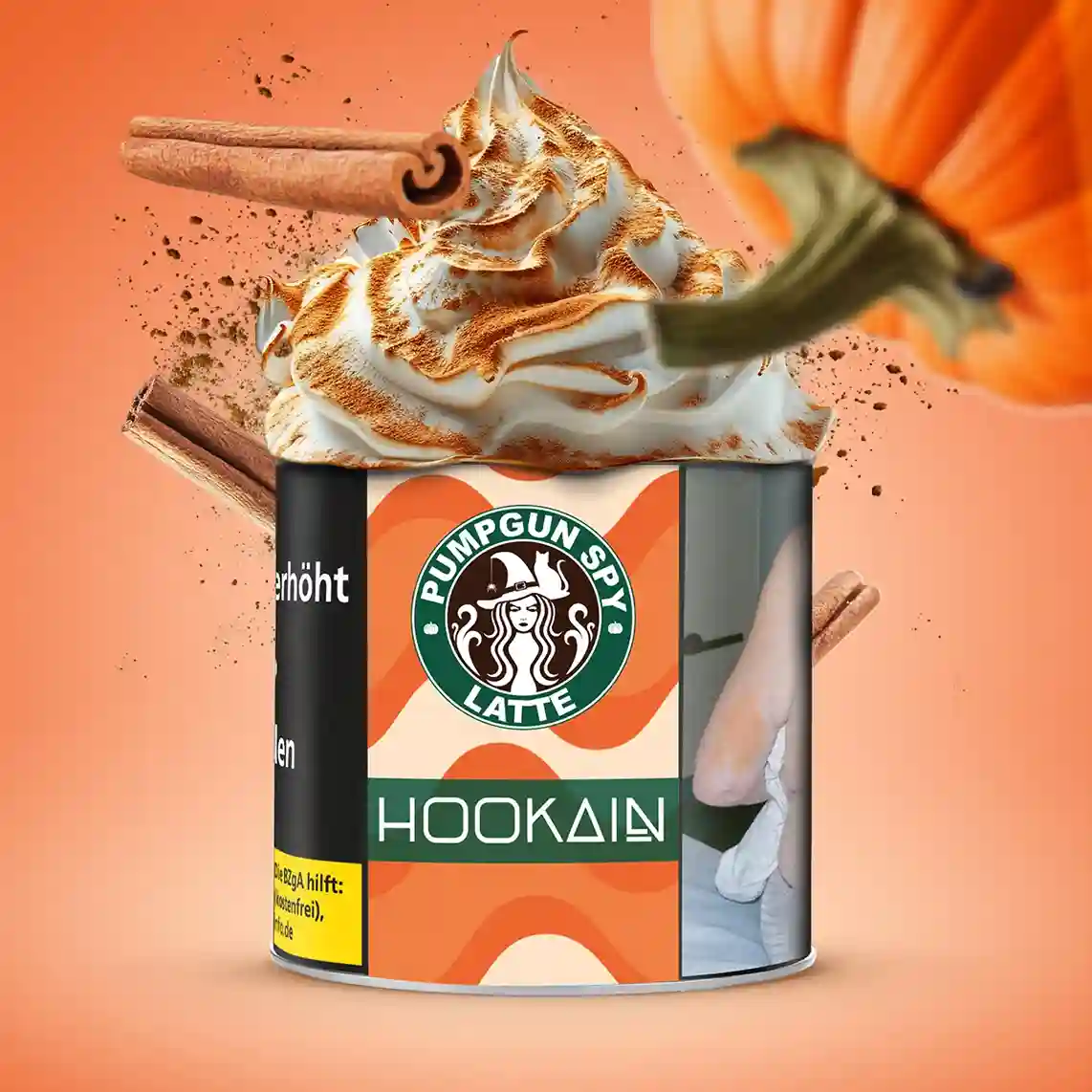 Hookain | Pumpgun Spy Latte | 200g