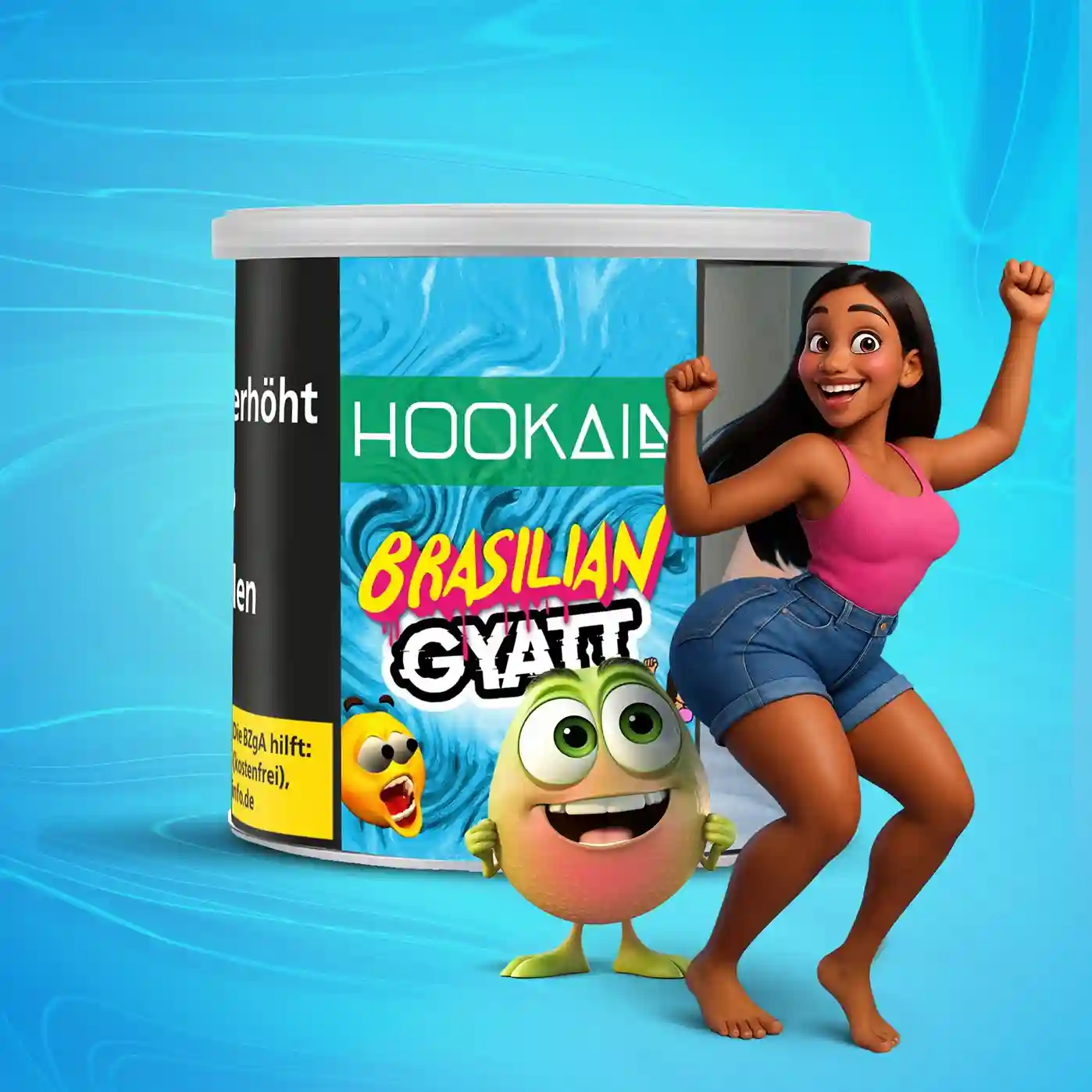 Hookain | Brazilian Gyatt | 200g 