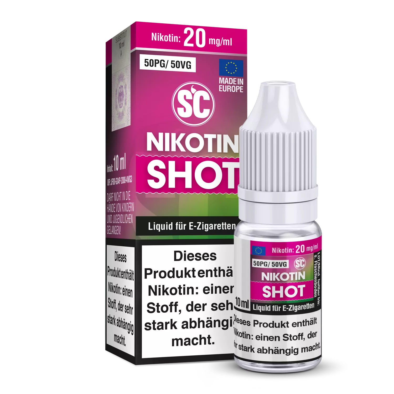 SC | Nikotin Shot | 50PG / 50VG | 10ml 