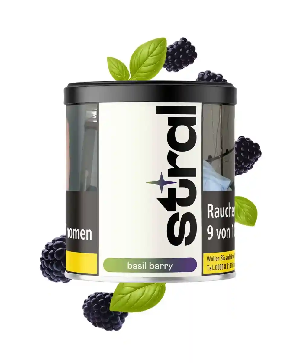 Stral Tobacco | Basil Barry | 200g