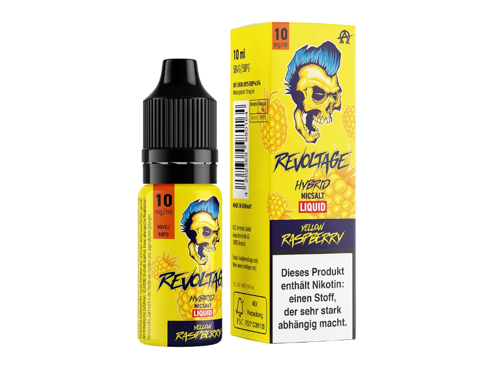 Revoltage | Yellow Raspberry | 10mg/ml | Hybrid Nikotinsalz 