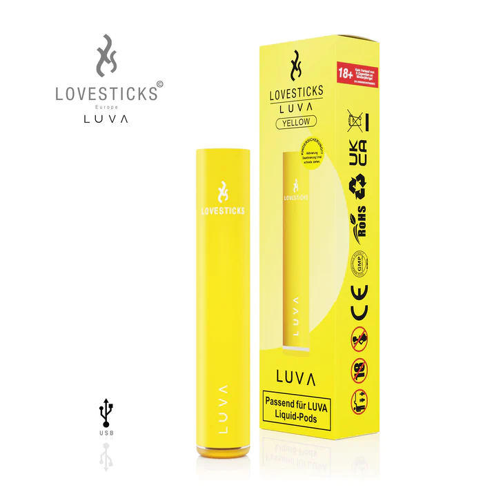 Lovestick | Luva | Pod Kit | Yellow
