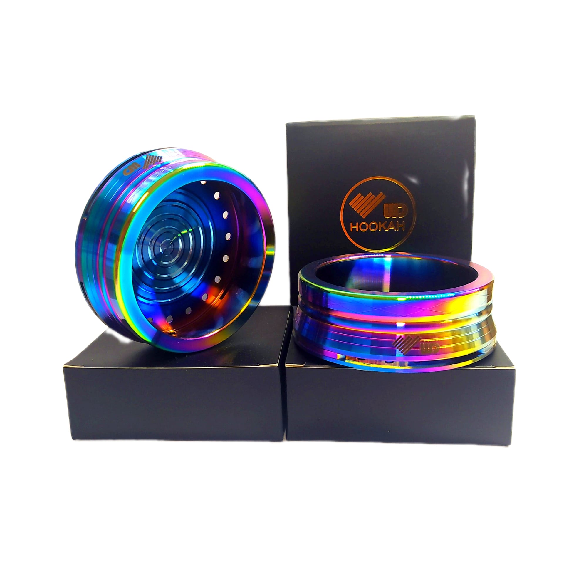 WD Hookah | HMD | Edelstahl | Rainbow