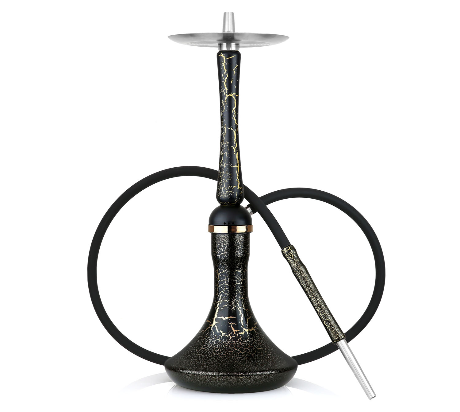 Maverick Hookah | Cracle | Black-Gold