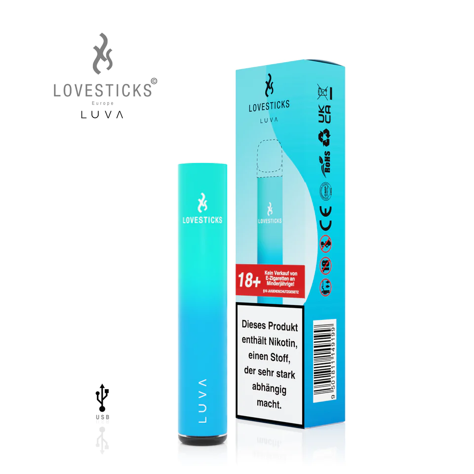 Lovestick | Luva | Pod Kit | Skyblue Lovestick | Luva | Pod Kit | Skyblue