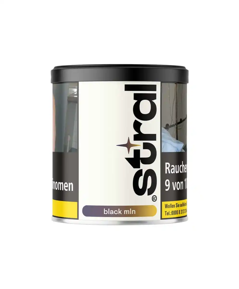 Stral Tobacco | Black Mln | 200g