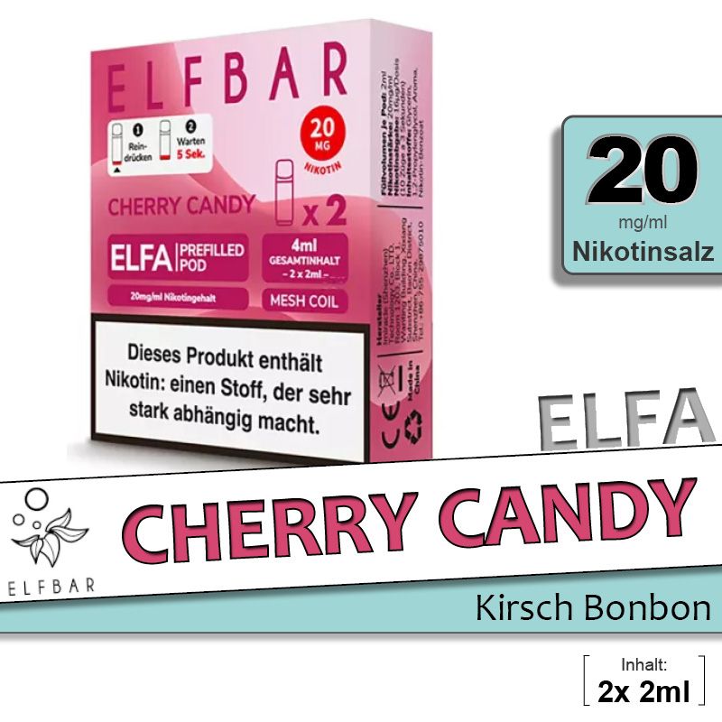 ELFA | Pod | 2 Stück | Cherry Candy